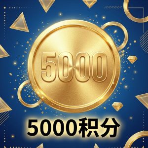 账户充值5000积分